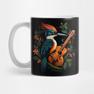 Woodpecker Playing Violin Mug